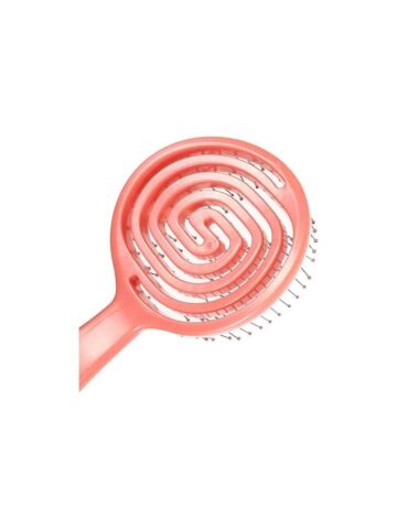 Pembe Pro Üç Boyutlu Oval Saç Fırçası 02