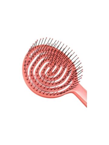 Pembe Pro Üç Boyutlu Oval Saç Fırçası 02