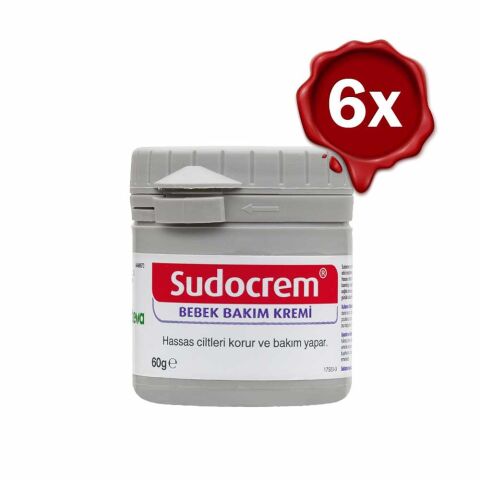 Sudocrem Bebek Bakım Kremi 60 gr x 6