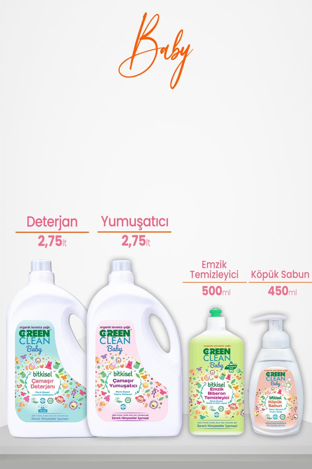 Green Clean Baby Hijyen Seti 2