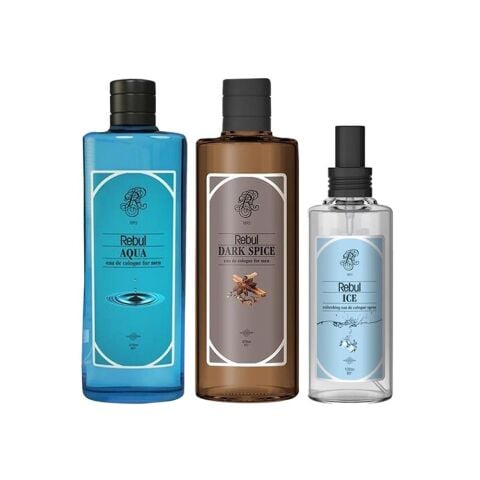 Rebul Ice 100 ml, Dark Spice ve Aqua Kolonya 270ML
