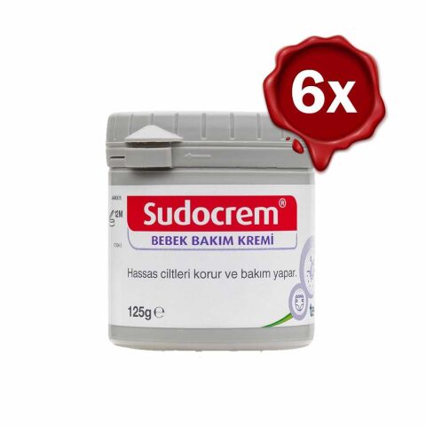 Sudocrem Bebek Bakım Kremi 125 gr x 6