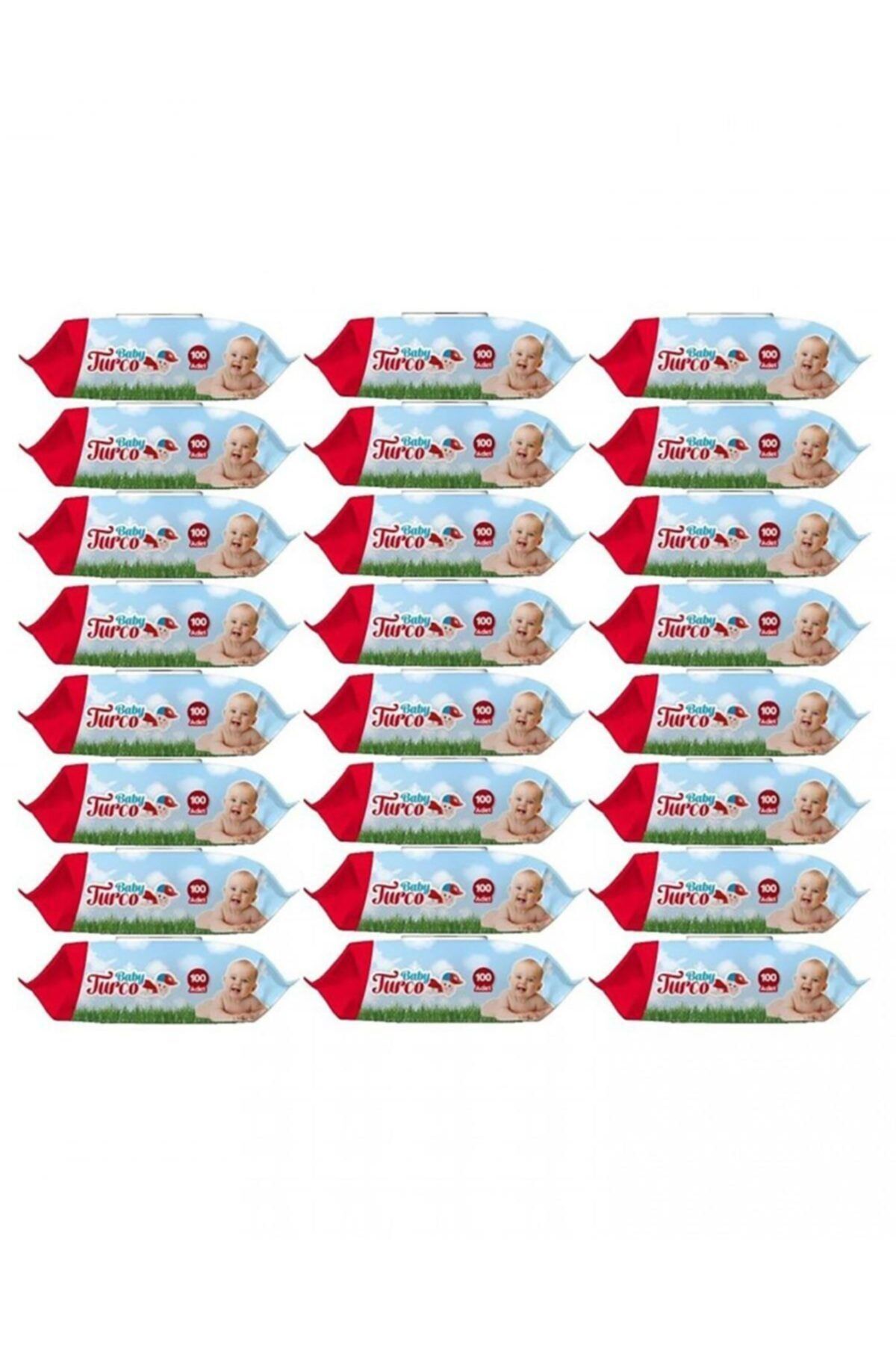 Baby Turco Islak Havlu Mendil 90 Yaprak 24 Paket
