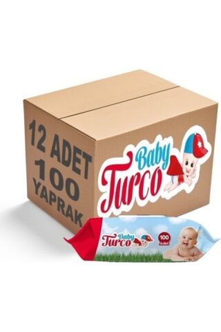 Baby Turco Islak Havlu Mendil 90 Yaprak 24 Paket