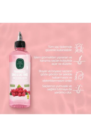 Eyüp Sabri Tuncer 3 ADET Frambuazlı Sirke & Saç Toniği 500 Ml