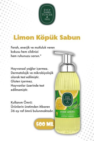 Eyüp Sabri Tuncer Ferah Esinti 4'lü Set 500 ML Köpük Sabun ve ROSIE