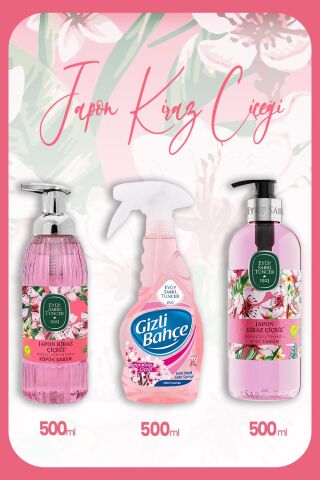 Eyüp Sabri Tuncer Zeytinyağlı Japon Kiraz Çiçeği Seti 6