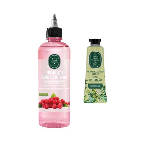 Frambuazlı Sirke & Saç Toniği 500 ml Ve Ayvalık Zeytin Çiçeği 50 ml