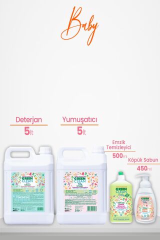 Green Clean Baby Hijyen Seti 3