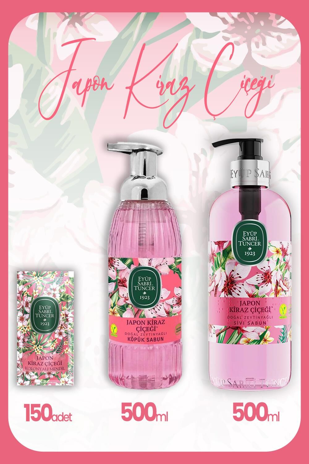 Eyüp Sabri Tuncer Japon Kiraz Çiçeği Seti 14