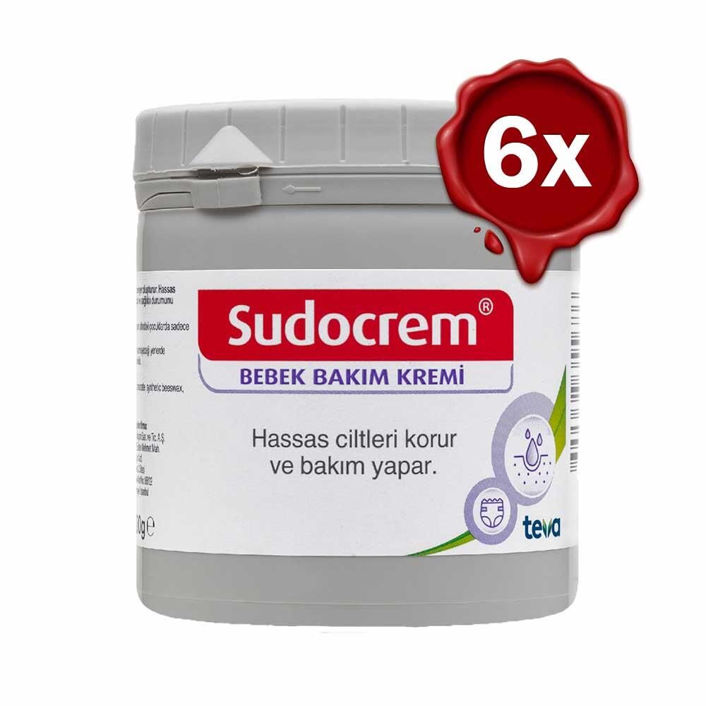 Sudocrem Pişik Kremi ve Bebek Bakım Kremi 400 gr x 6