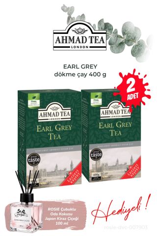 2 Adet Early grey 400 g dökme çay ve Oda Kokusu