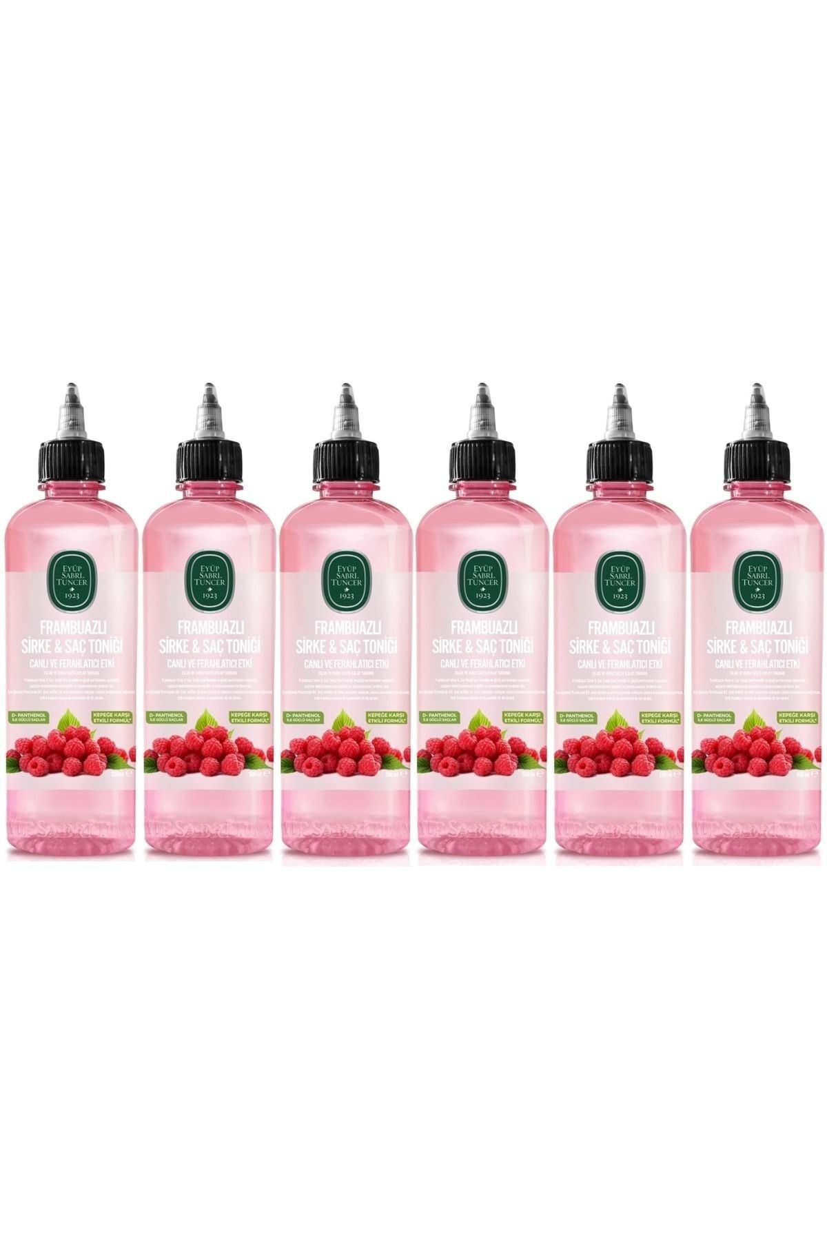 Eyüp Sabri Tuncer Saç Toniği 500ml Frambuazlı Sirkeli (6 LI SET)