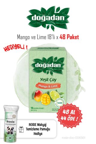 Doğadan 18'li Mango ve Lime 48 AL 44 ÖDE ve ROSIE