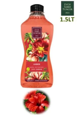 Doğal Zeytinyağlı Sıvı Sabun Amber 1500 ml X 3 Adet