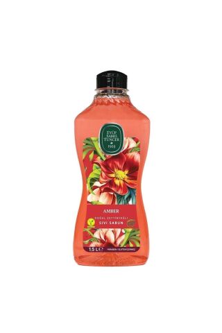 Doğal Zeytinyağlı Sıvı Sabun Amber 1500 ml X 3 Adet