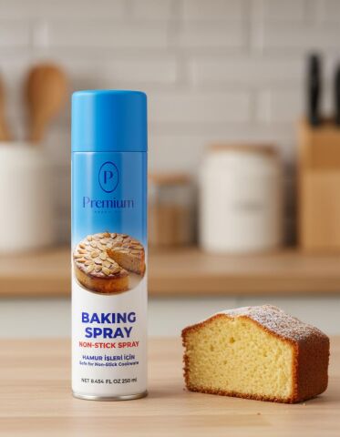 Premium Hamur İşleri Sprey Yağ 17 AL 15 ÖDE, 250 ML Hediyeli
