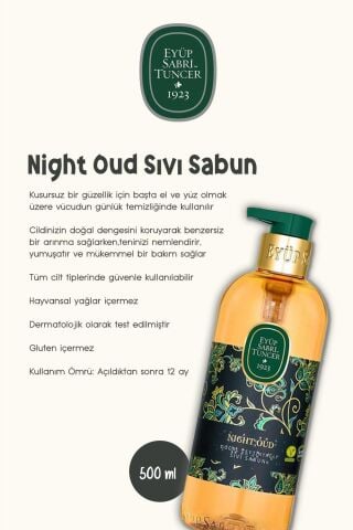 Sabun Paket 500 ML Desert Oud, Amber, Bodrum Mandalina, Kiraz Çiçeği, Night Oud ve Rosie