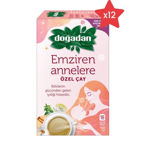 Doğadan Emziren Annelere Özel Bitki Çayı x 12