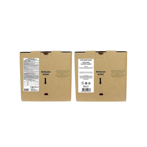 Eyüp Sabri Tuncer Labs El Dezenfektanı ve Klasik Lİmon Kolonyası 5 lt