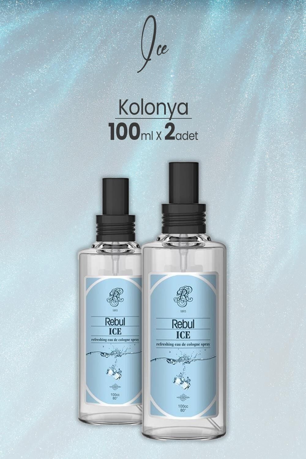 Rebul Ice Kolonya 100 ML x 2 Adet