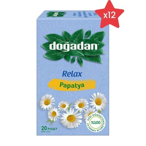 Doğadan Papatya Bitki Çayı x 12