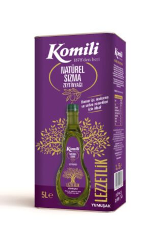 Komili Ege Sızması Naturel Sızma Zeytinyağı Teneke 5 L