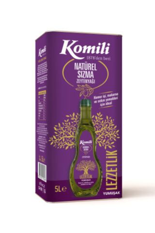 Komili Ege Sızması Naturel Sızma Zeytinyağı Teneke 5 L