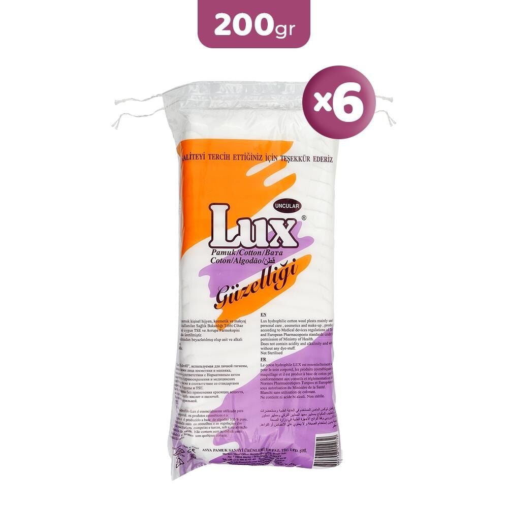 Lux Zigzag Pamuk 200 gr x 6