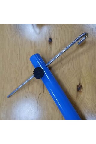 Metal Şemsiye Kazığı, Bahçe Ve Plaj Şemsiyesi Kazığı (MAVİ)