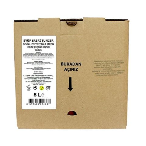 Eyüp Sabri Tuncer Köpük Sabun Japon Kiraz Çiçeği 5000 ml