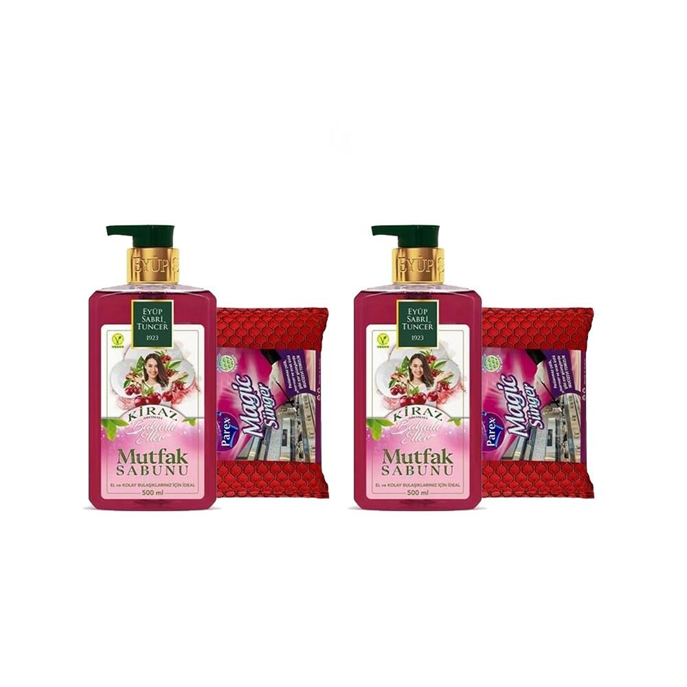 Eyüp Sabri Tuncer Mutfak Sabunu Kiraz 500 ml x 2