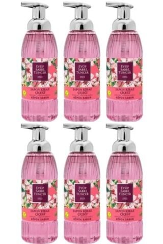Zeytinyağlı Japon Kirazı Köpük Sabun 500ml X 6 Adet