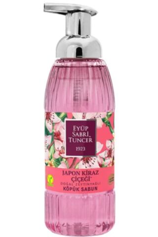 Zeytinyağlı Japon Kirazı Köpük Sabun 500ml X 6 Adet