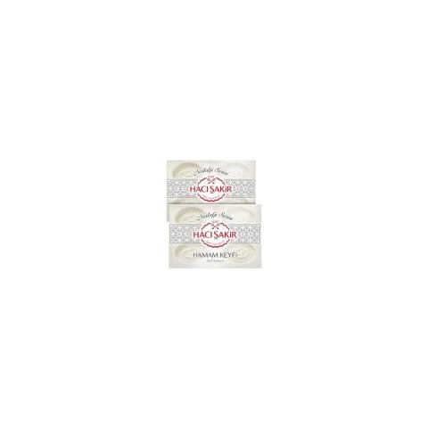 Hacı Şakir Hamam Keyfi Geleneksel Saf Beyaz Sabun 4x200 gr X2 Adet