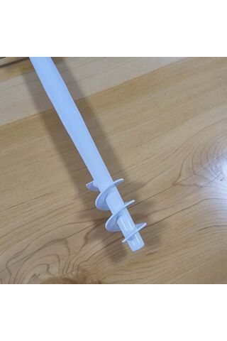 Metal Şemsiye Kazığı, Bahçe Ve Plaj Şemsiyesi Kazığı (BEYAZ)