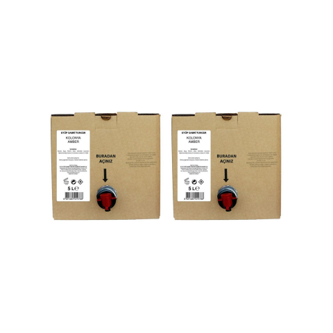 Eyüp Sabri Tuncer Amber Kolonyası 5 lt x 2 Adet