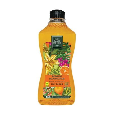 EST Bodrum Mandalinası Doğal Zeytinyağlı Sıvı Sabun 1500ML