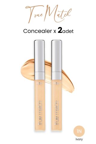 Loreal Paris True Match Concealer 1N Ivory x 2 Adet