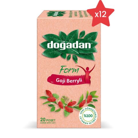 Doğadan Form Goji Berry'Li x 12