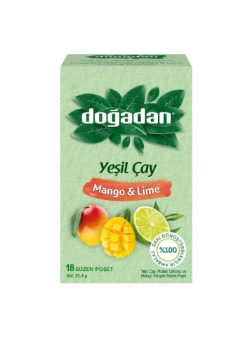 Doğadan Mango ve Lime 18'li x 2 ve Rosie Pamuk Hediyeli