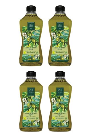Eyüp Sabri Tuncer Doğal Zeytinyağlı Sıvı Sabun Ayvalık Zeytin Çiçeği 1500 ML Pet Şişe X 4