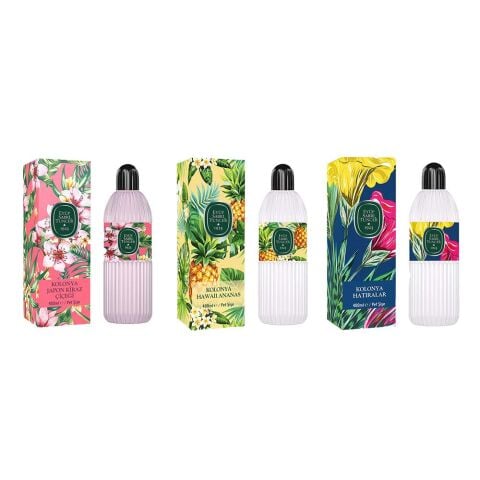Eyüp Sabri Tuncer Kolonya Japon Kiraz Çiçeği, Hawaii Ananas ve Hatıralar Pet Şişe 400 ML