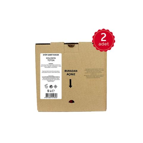 Eyüp Sabri Tuncer Tütün Kolonyası 5 lt x 2 adet