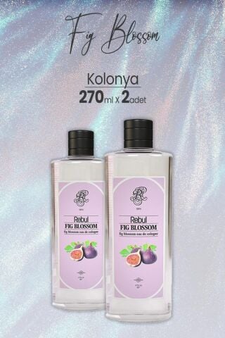 Rebul Fig Blossom, İncir Kolonyası 270 ml x 2 Adet