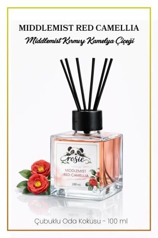 Rosie Middlemist Red Camellia Çubuklu Oda Kokusu 100 ml