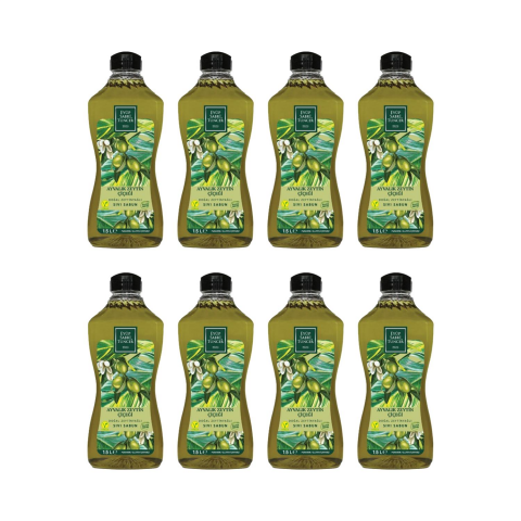 Eyüp Sabri Tuncer Doğal Zeytinyağlı Sıvı Sabun Ayvalık Zeytin Çiçeği 1500 ML Pet Şişe x 8