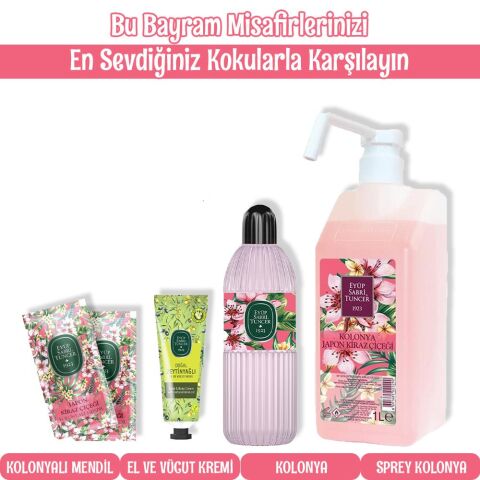 Eyüp Sabri Tuncer Bayram Özel Japon Kiraz Çiçeği Karma Set