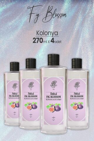 Rebul Fig Blossom, İncir Kolonyası 270 ml x 4 Adet
