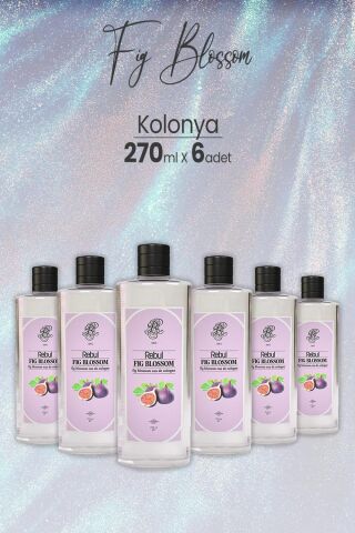 Rebul Fig Blossom, İncir Kolonyası 270 ml x 6 Adet